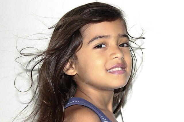 子供 髪の画像