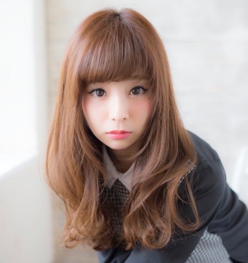 女性髪型の画像