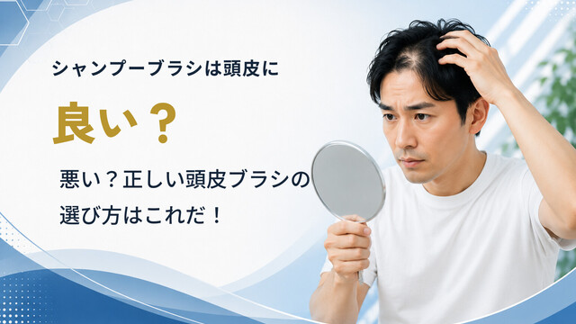 シャンプーブラシは頭皮に良い？悪い？正しい頭皮ブラシの選び方はこれだ！